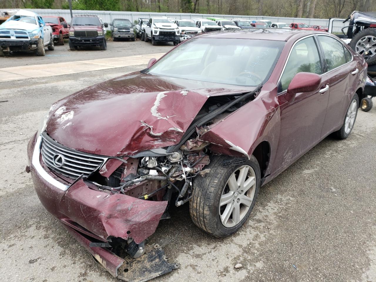 Photo 9 from auction – 2007 LEXUS ES 350 with VIN JTHBJ46G572144870