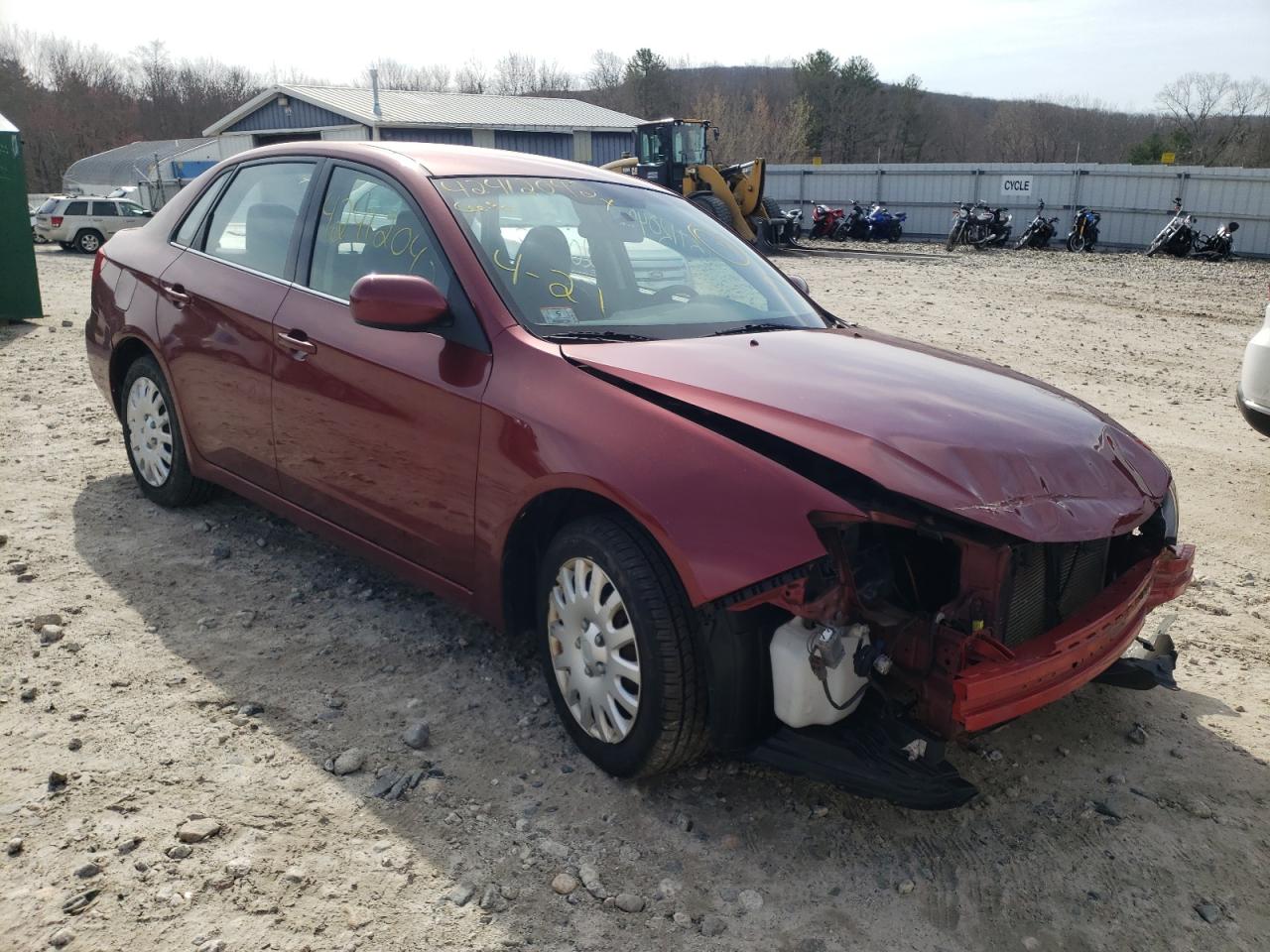 SUBARU IMPREZA 2. 2011 with VIN JF1GE6A66BH501300 - Photo from auction