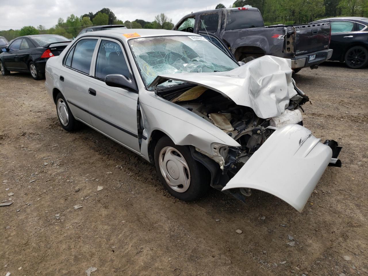 TOYOTA COROLLA VE 2000 with VIN 1NXBR12E4YZ330673 - Photo from auction