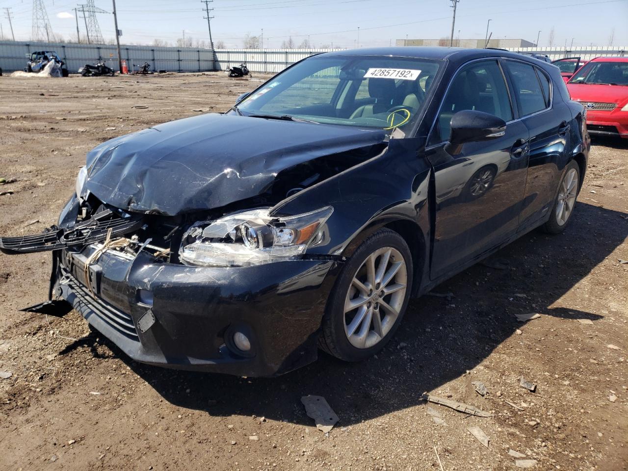 Photo 2 from auction – 2013 LEXUS CT 200 with VIN JTHKD5BH4D2125413
