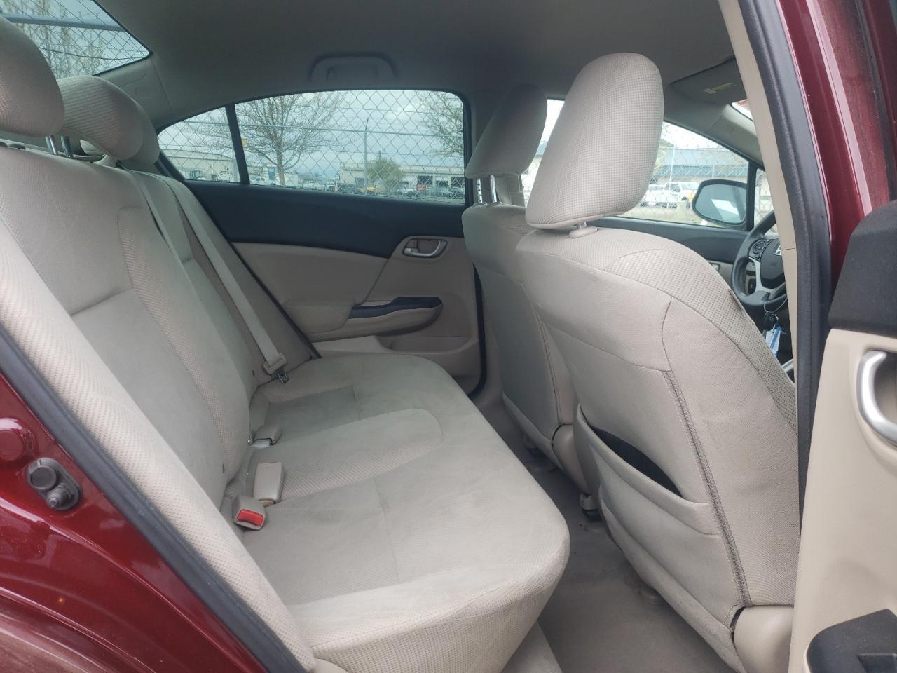 Photo 6 from auction – 2012 HONDA CIVIC LX with VIN 2HGFB2F50CH560007