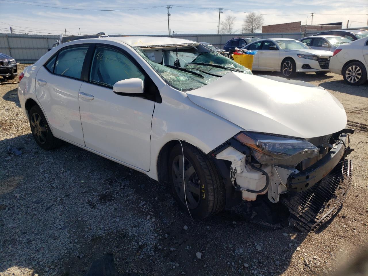 TOYOTA COROLLA L 2018 with VIN 2T1BURHEXJC964100 - Photo from auction