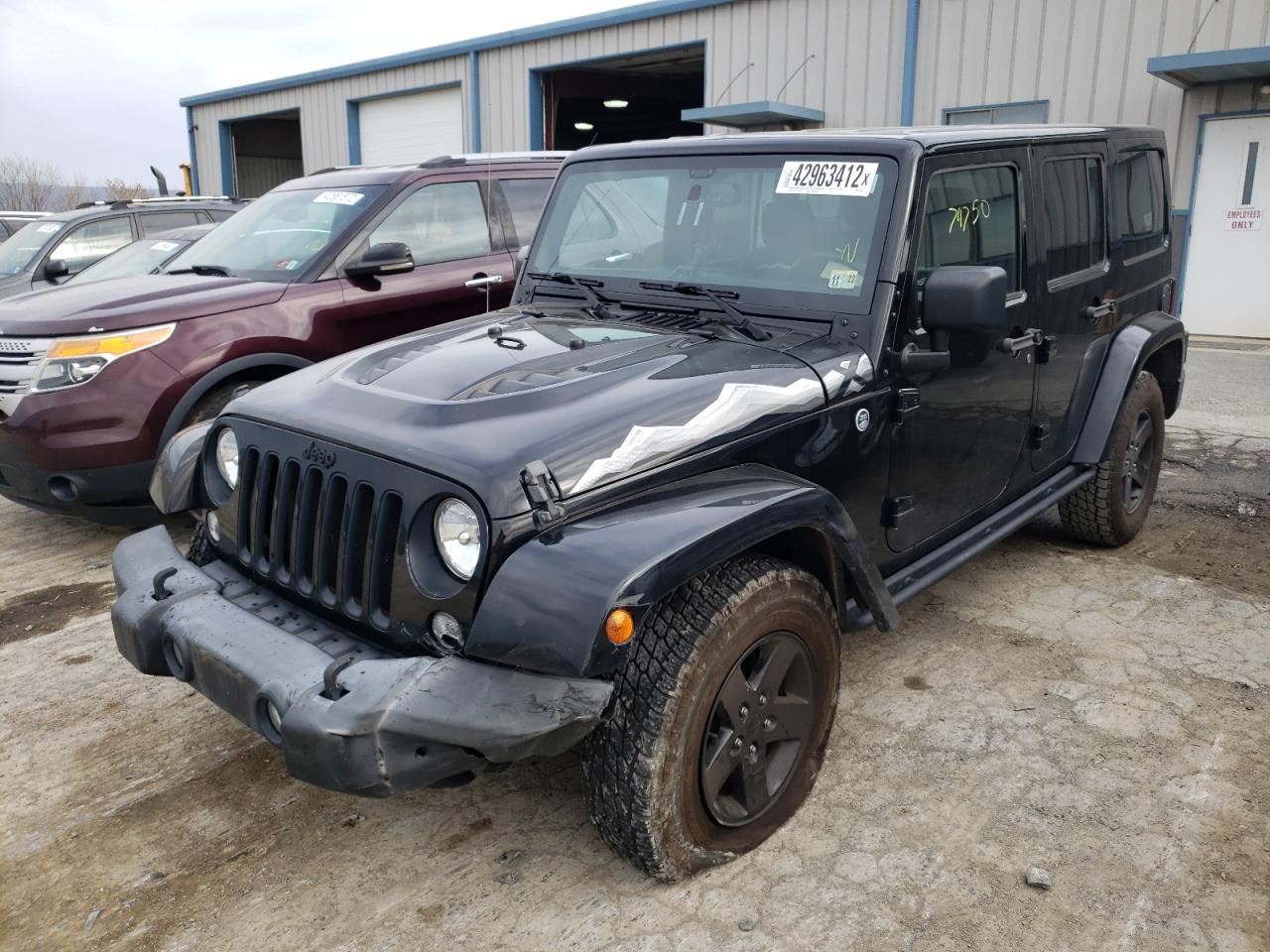 Photo 2 from auction – 2015 JEEP WRANGLER U with VIN 1C4HJWEG7FL606542