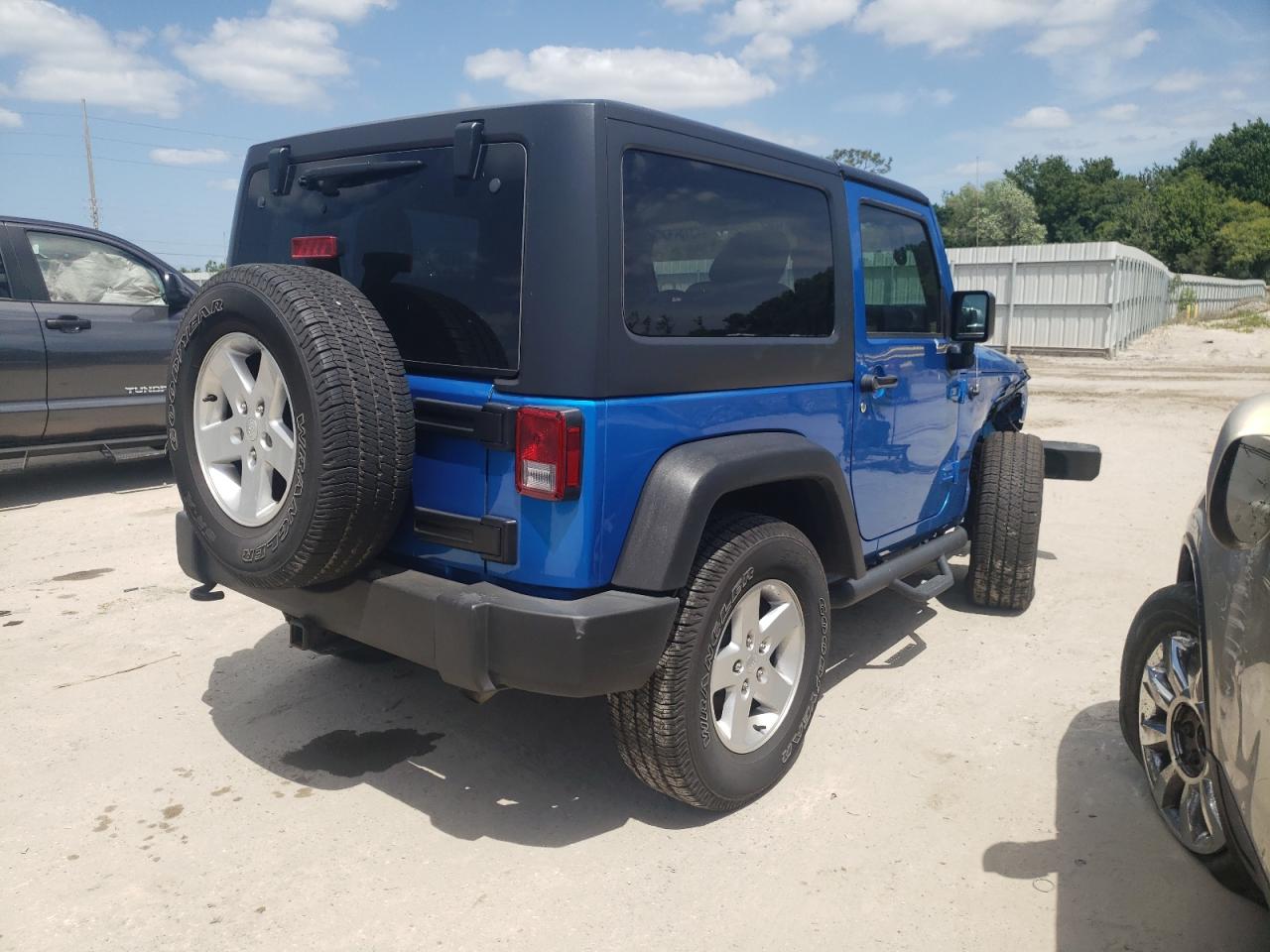 Photo 4 from auction – 2016 JEEP WRANGLER S with VIN 1C4AJWAG1GL255717