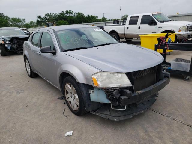 DODGE AVENGER SE 2013 with VIN 1C3CDZAB9DN544435 - Photo from auction