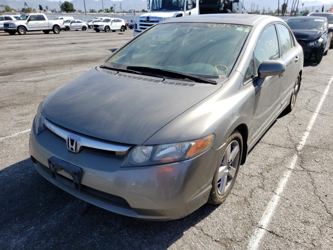 Photo 2 from auction – 2008 HONDA CIVIC EX with VIN 2HGFA16858H328436