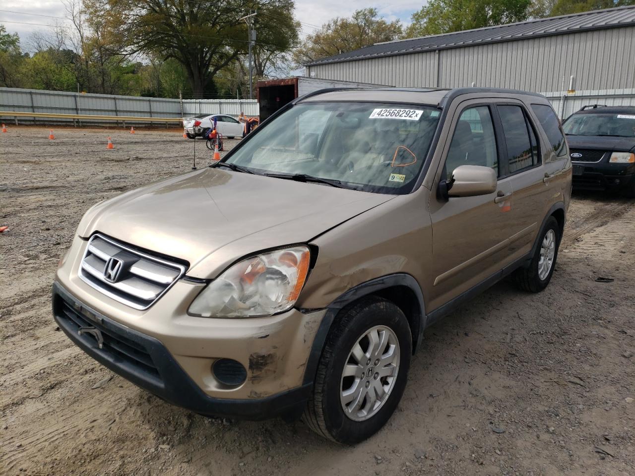 Photo 2 from auction – 2005 HONDA CR-V SE with VIN JHLRD78985C061936