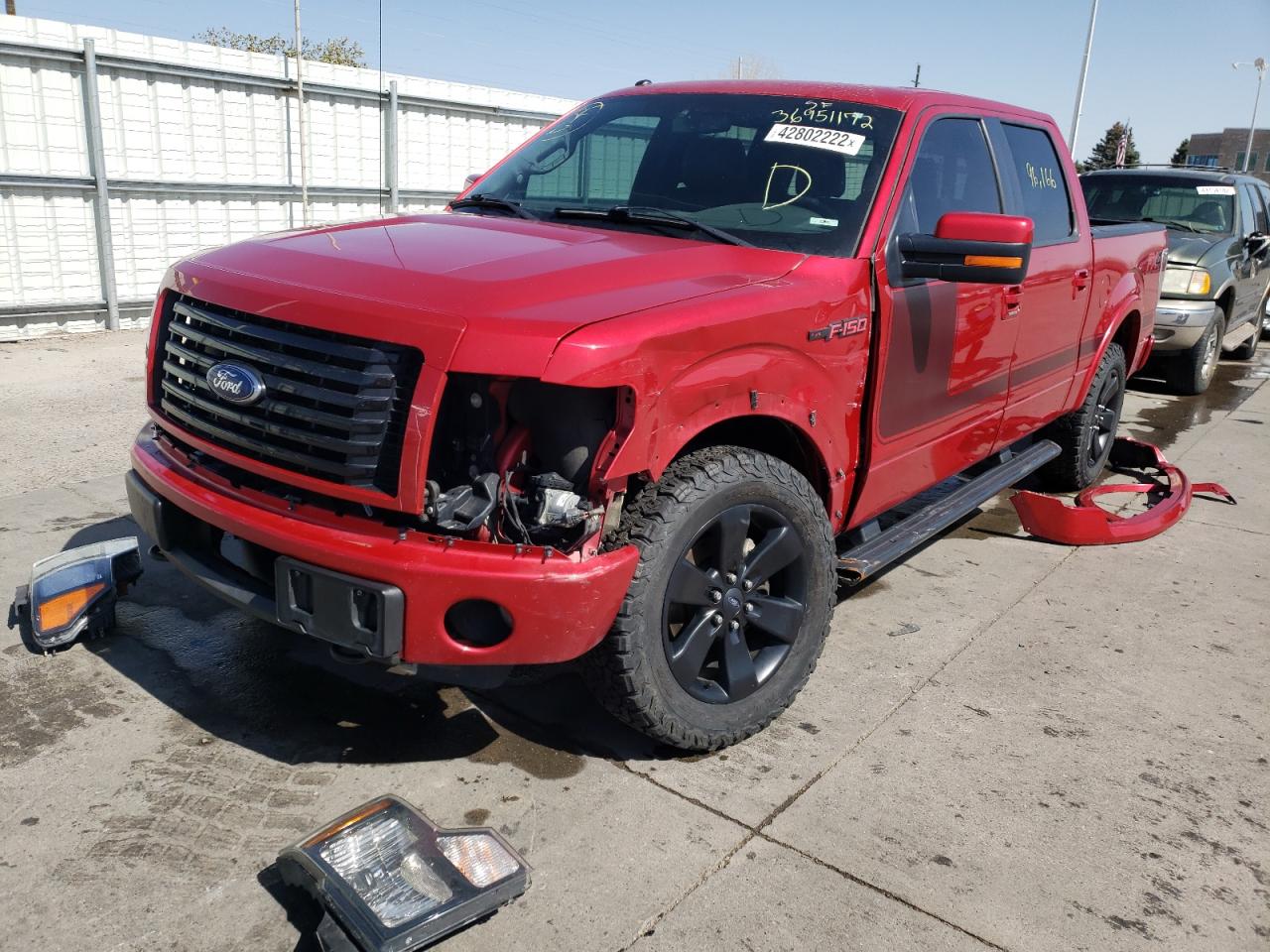 Photo 2 from auction – 2012 FORD F150 SUPER with VIN 1FTFW1ET3CFC57933