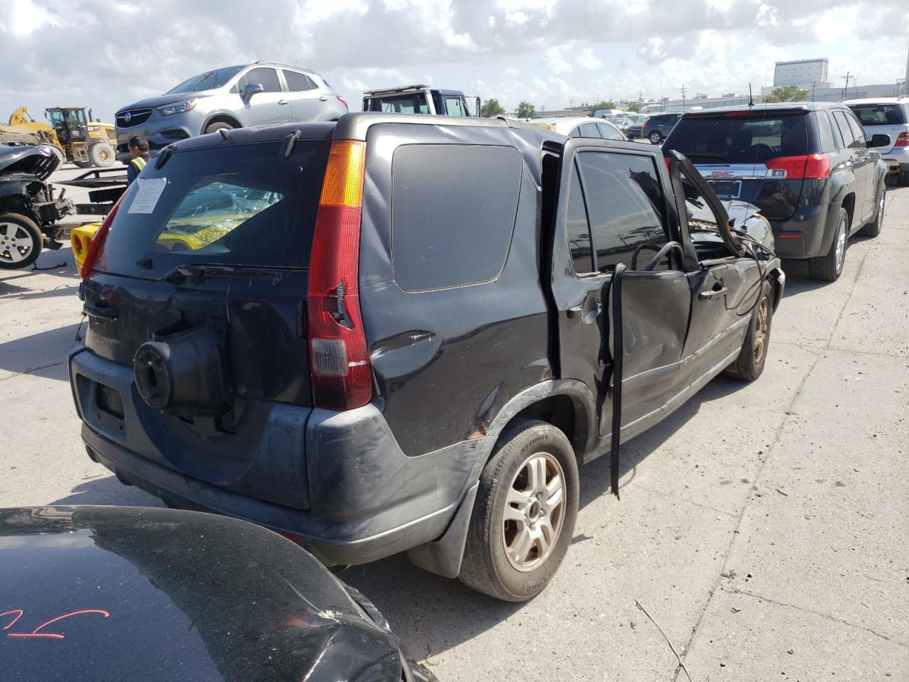 Photo 4 from auction – 2002 HONDA CR-V EX with VIN JHLRD78862C032065