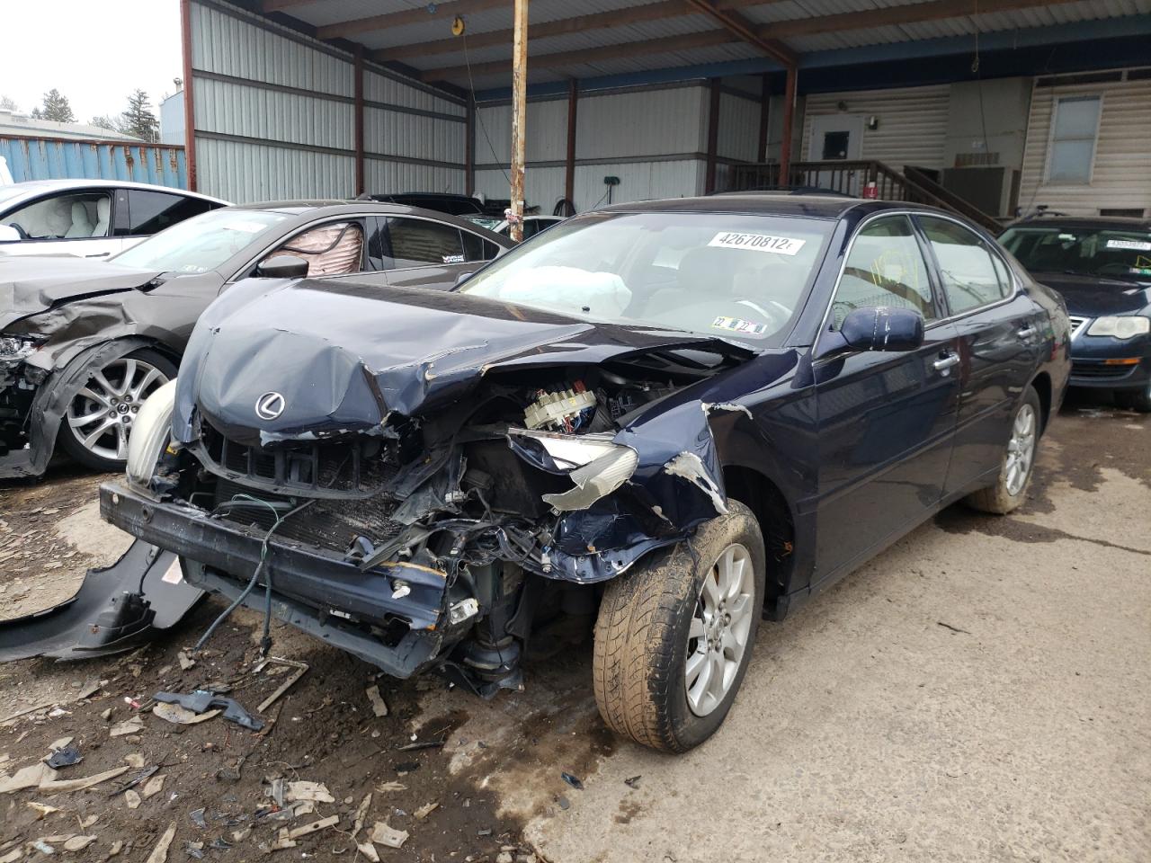 Photo 2 from auction – 2003 LEXUS ES 300 with VIN JTHBF30G630103819