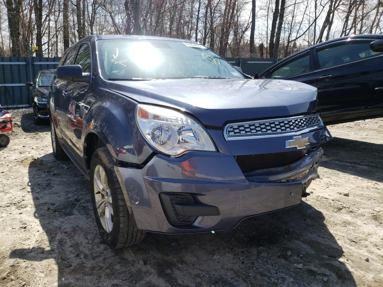 CHEVROLET EQUINOX LS 2014 with VIN 2GNFLEEKXE6309702 - Photo from auction