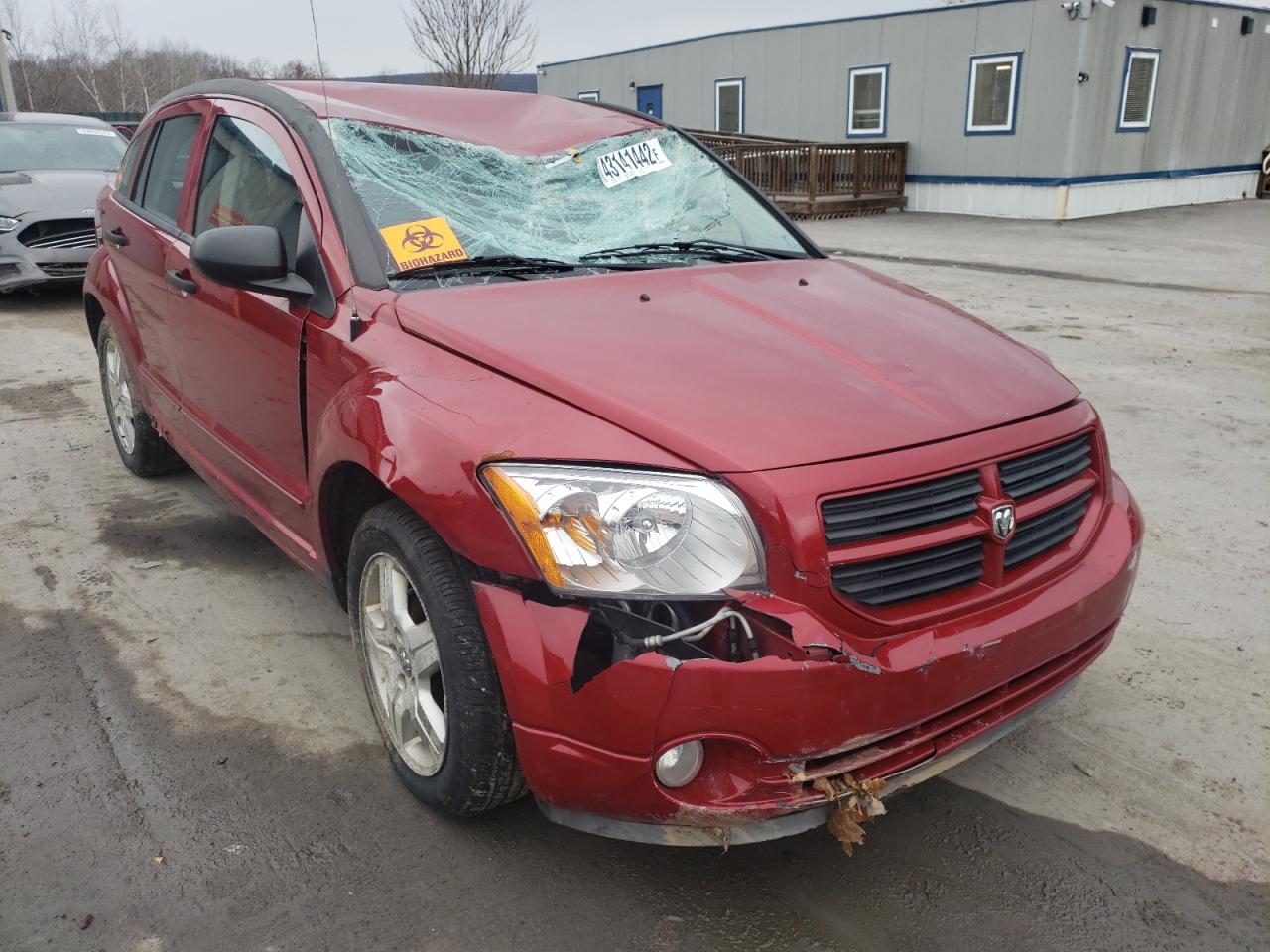 DODGE CALIBER SX 2007 with VIN 1B3HB48B87D301159 - Photo from auction