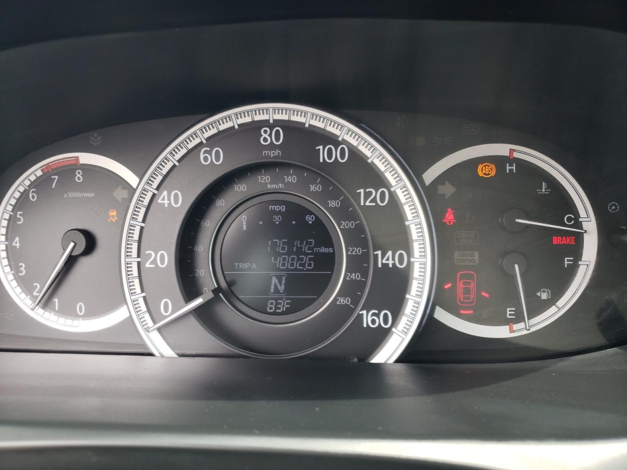 Photo 8 from auction – 2015 HONDA ACCORD LX with VIN 1HGCR2F32FA220387