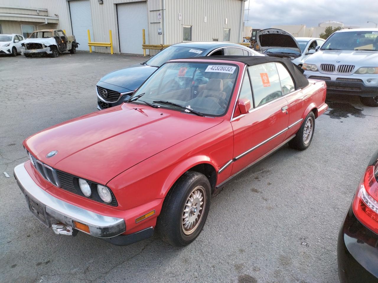 Photo 2 from auction – 1988 BMW 3 SERIES with VIN WBABB1300J8271306
