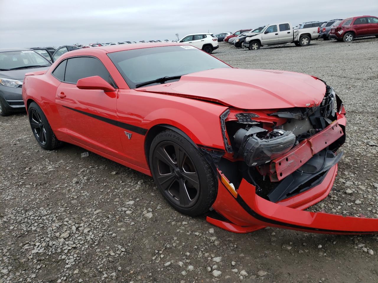 CHEVROLET CAMARO LT 2015 with VIN 2G1FF1E31F9228050 - Photo from auction