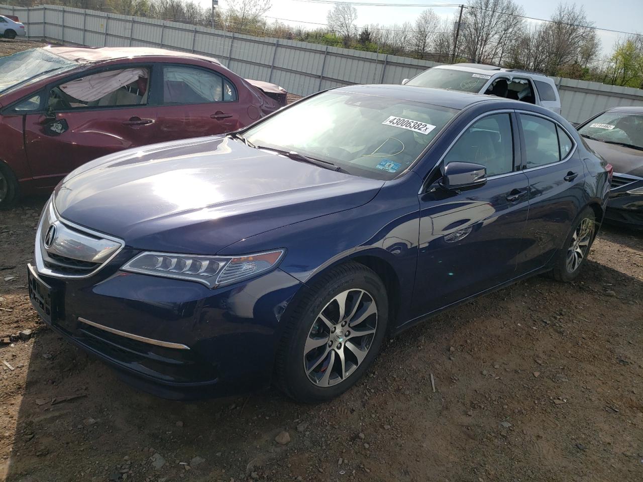 Photo 2 from auction – 2015 ACURA TLX TECH with VIN 19UUB1F54FA007123