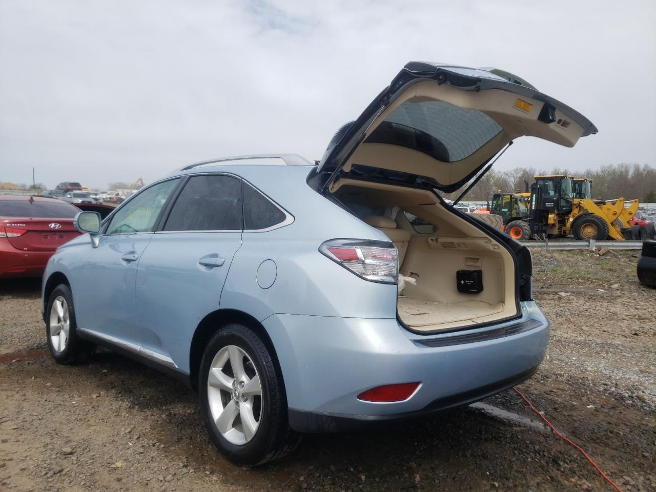 Photo 3 from auction – 2010 LEXUS RX 350 with VIN 2T2BK1BA2AC061495