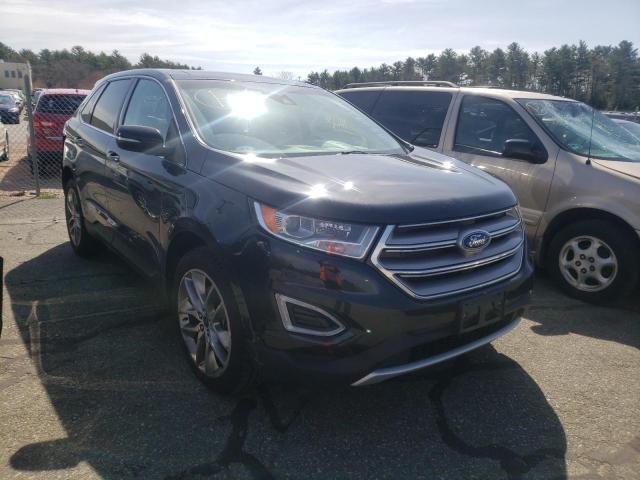 FORD EDGE TITAN 2015 with VIN 2FMPK4K89FBC32506 - Photo from auction