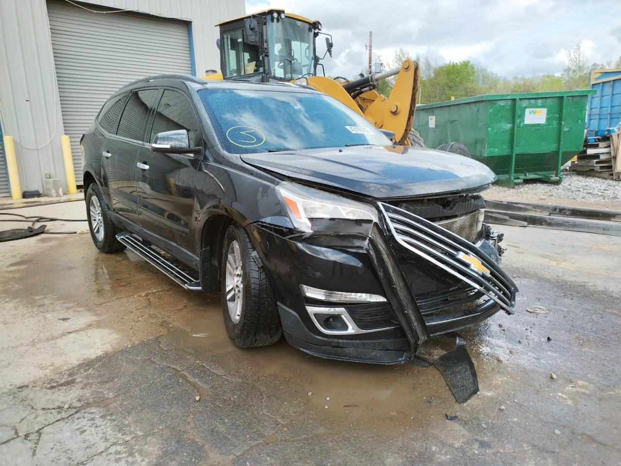 CHEVROLET TRAVERSE L 2015 with VIN 1GNKRGKD7FJ201685 - Photo from auction