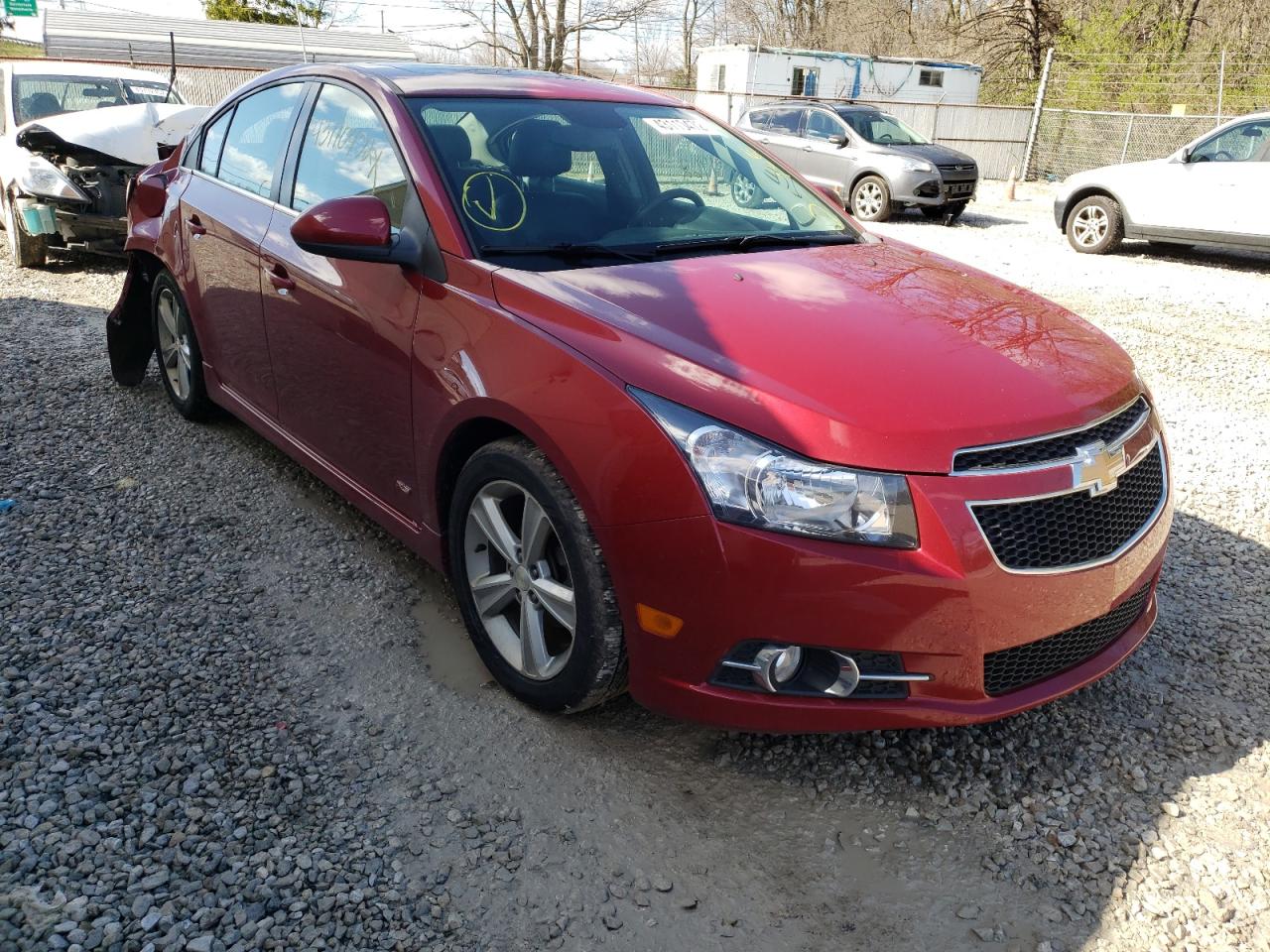 CHEVROLET CRUZE 2014 with VIN 1G1PE5SB0E7352224 - Photo from auction
