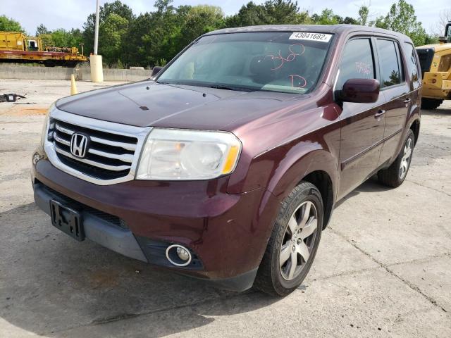 Photo 2 from auction – 2014 HONDA PILOT EXL with VIN 5FNYF3H64EB023589