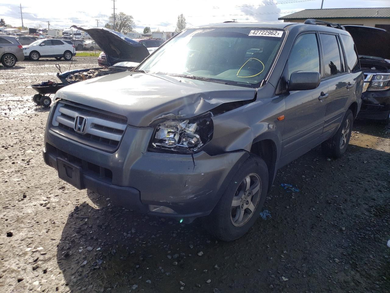 Photo 2 from auction – 2008 HONDA PILOT SE with VIN 5FNYF18328B037568