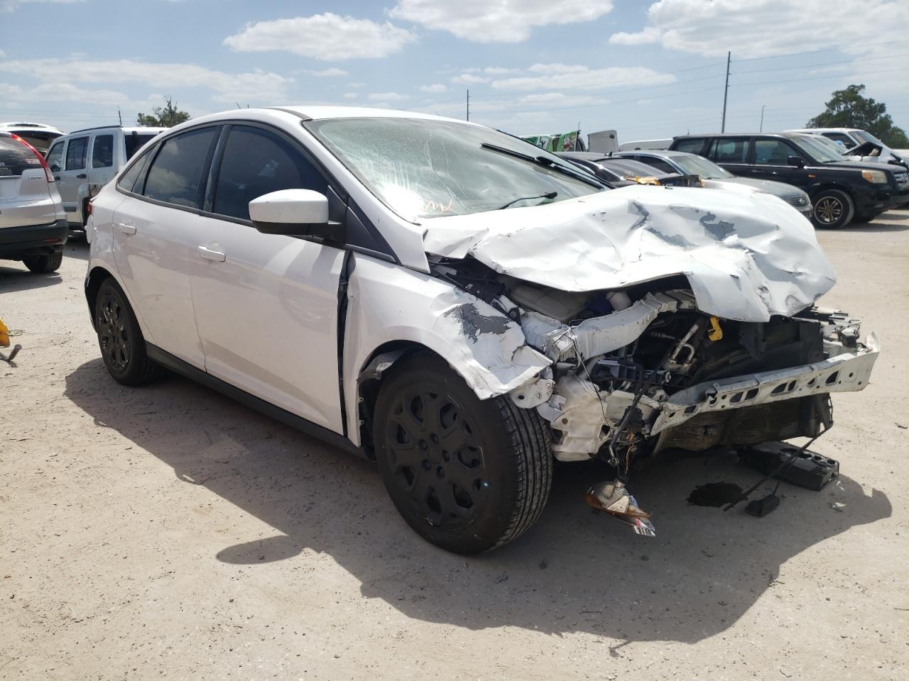 FORD FOCUS SE 2012 with VIN 1FAHP3F24CL115928 - Photo from auction