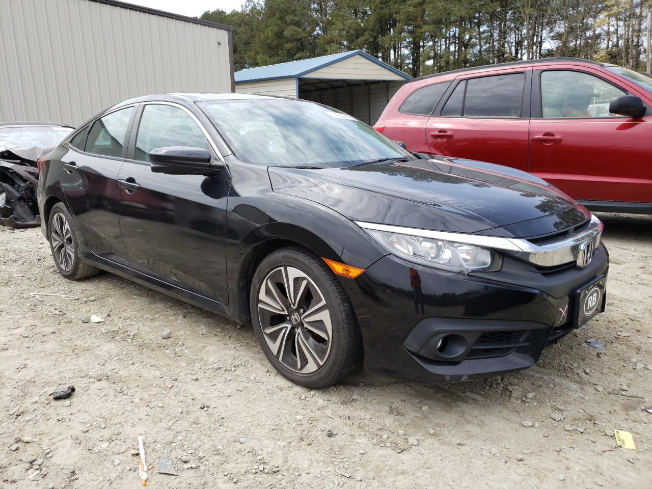 HONDA CIVIC EX 2016 with VIN 19XFC1F31GE202713 - Photo from auction