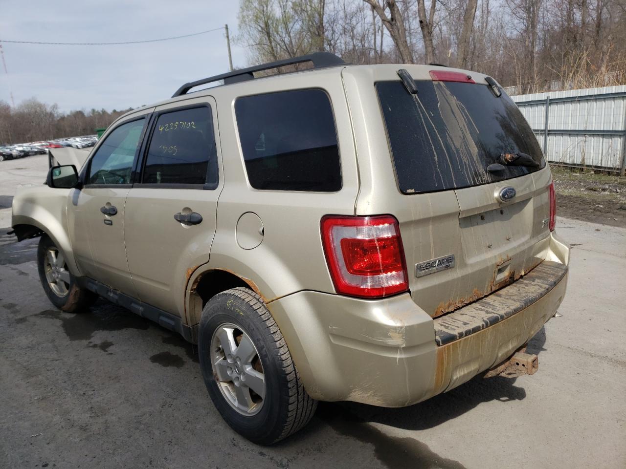 Photo 3 from auction – 2012 FORD ESCAPE XLT with VIN 1FMCU9DG1CKA29864