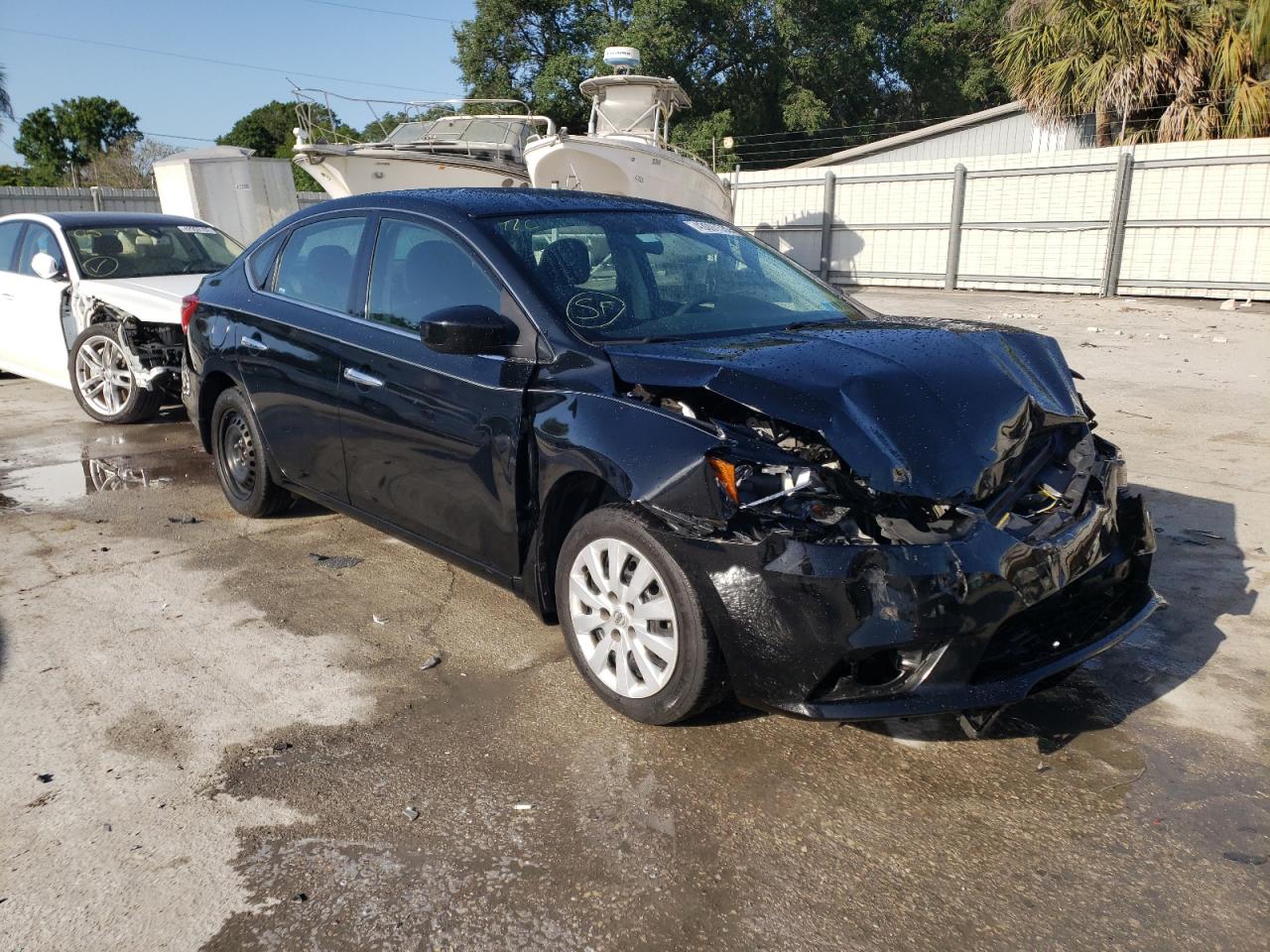NISSAN SENTRA S 2016 with VIN 3N1AB7AP6GL678285 - Photo from auction