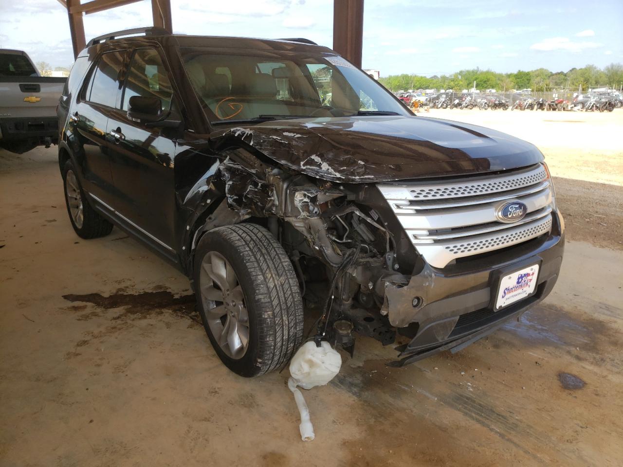 FORD EXPLORER X 2014 with VIN 1FM5K7D87EGA11144 - Photo from auction