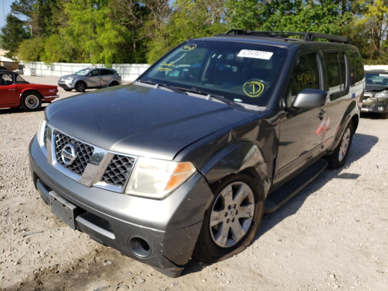 Photo 2 from auction – 2007 NISSAN PATHFINDER with VIN 5N1AR18U27C612678