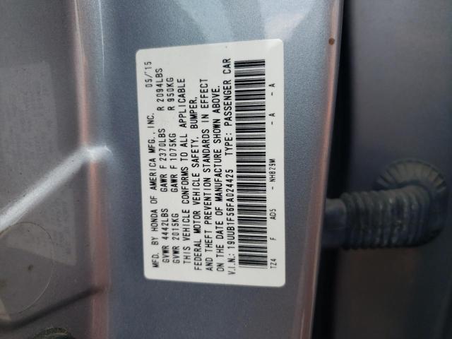 Photo 10 from auction – 2015 ACURA TLX TECH with VIN 19UUB1F56FA024425