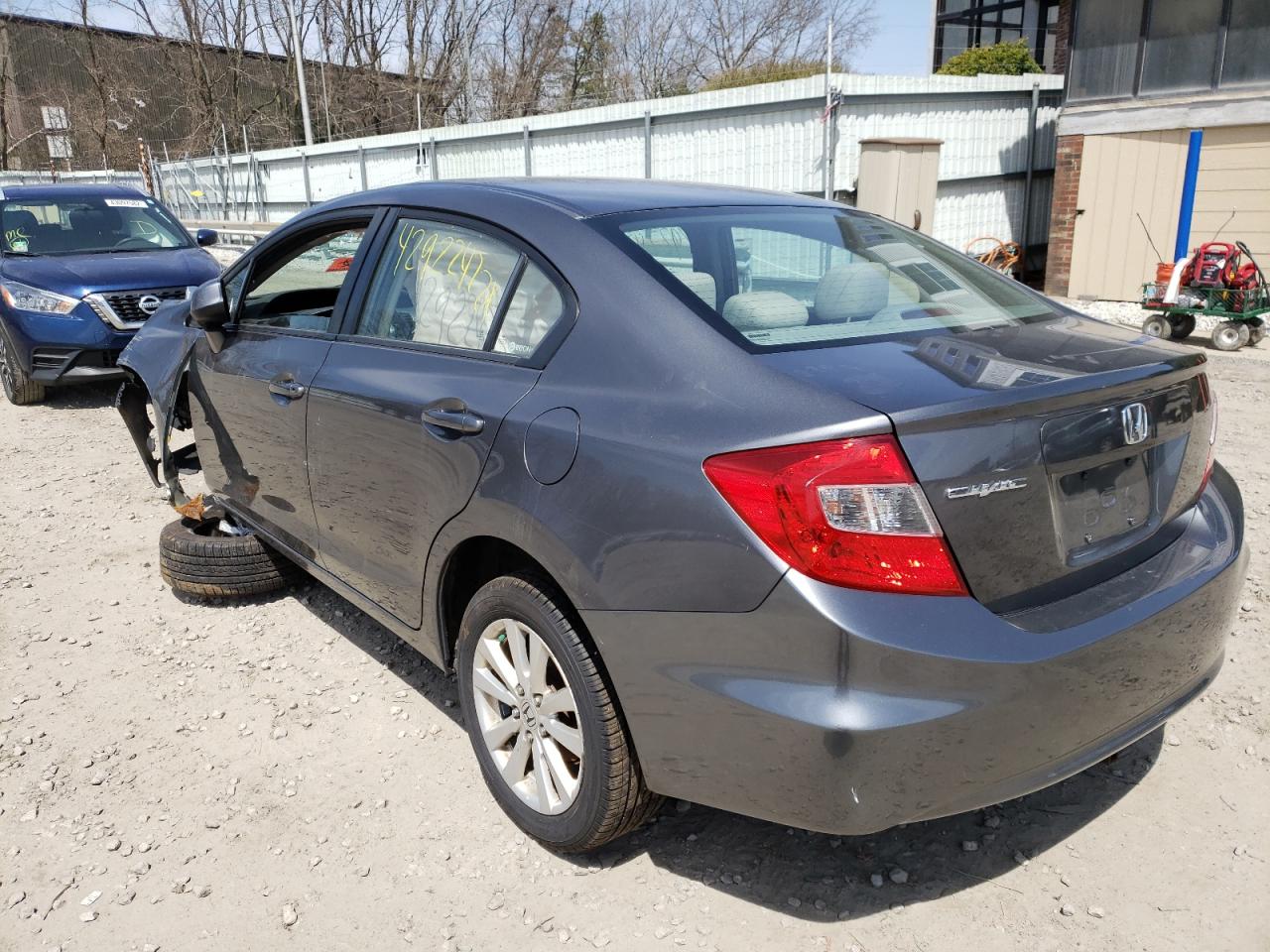 Photo 3 from auction – 2012 HONDA CIVIC EX with VIN 2HGFB2F82CH329751