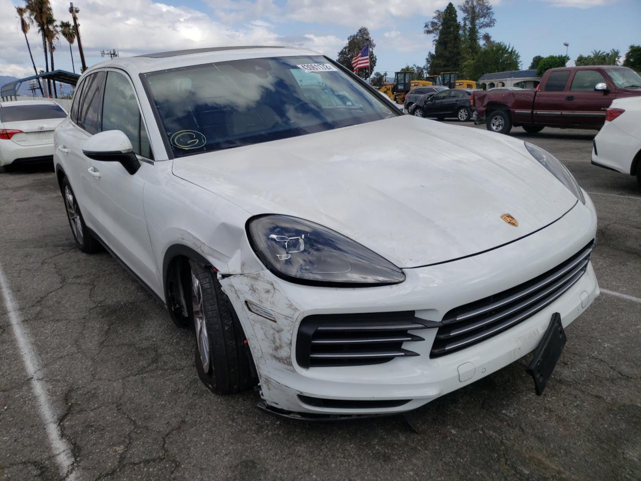 PORSCHE CAYENNE 2021 with VIN WP1AA2AY8MDA05333 - Photo from auction
