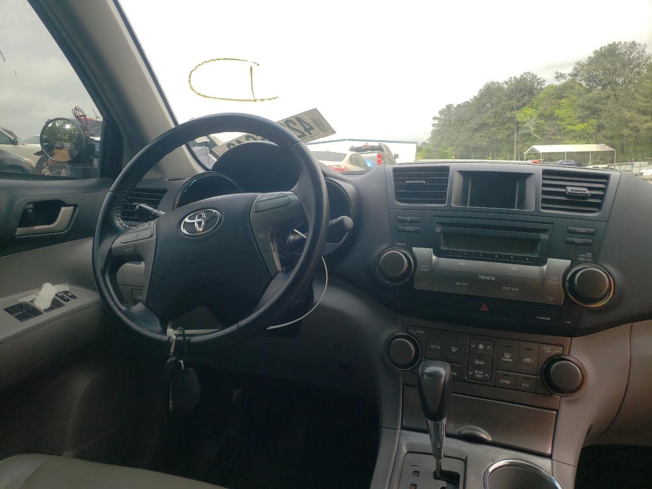 Photo 9 from auction – 2008 TOYOTA HIGHLANDER with VIN JTEES43A782088360