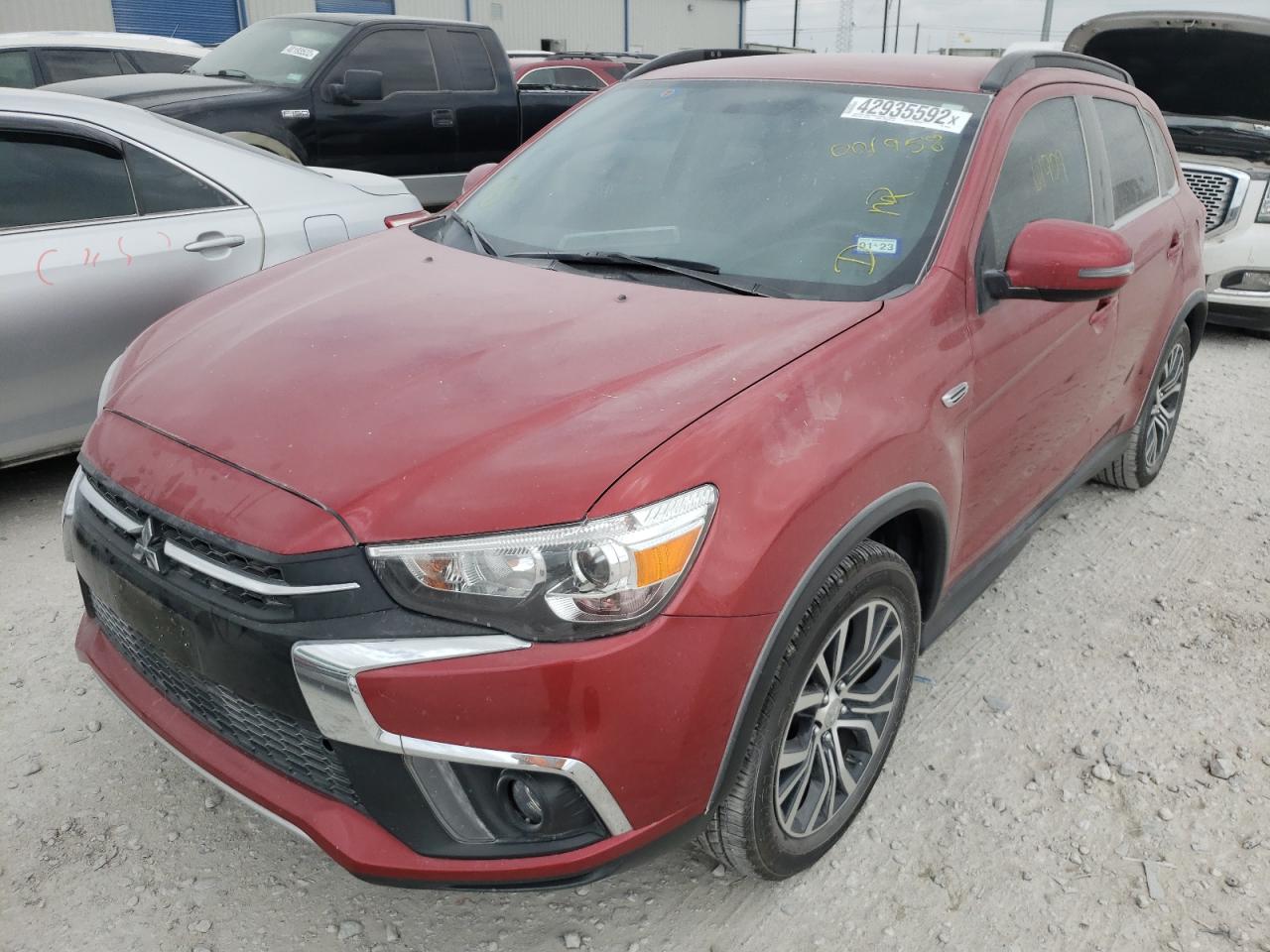 Photo 2 from auction – 2018 MITSUBISHI OUTLANDER with VIN JA4AP4AW6JU001958