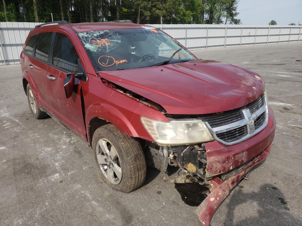 DODGE JOURNEY SX 2010 with VIN 3D4PG5FV1AT255709 - Photo from auction