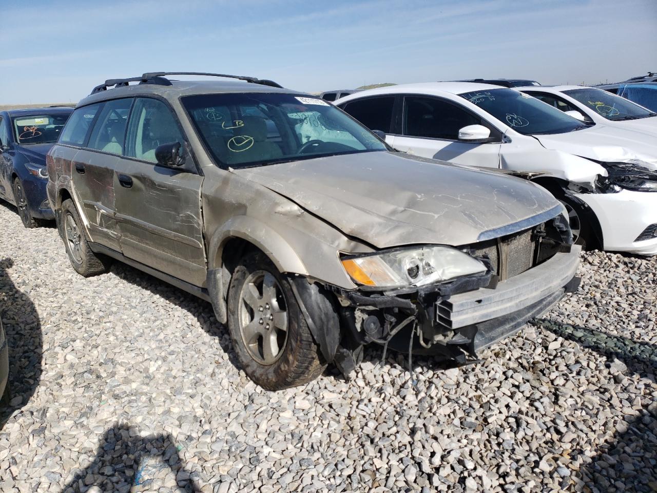 SUBARU OUTBACK 2. 2008 with VIN 4S4BP61C187319633 - Photo from auction