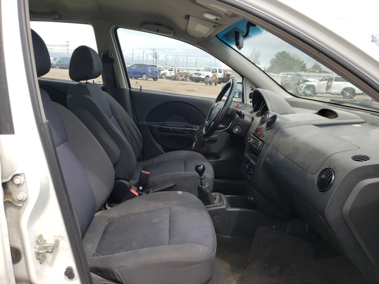 Photo 5 from auction – 2008 CHEVROLET AVEO BASE with VIN KL1TD66618B258888