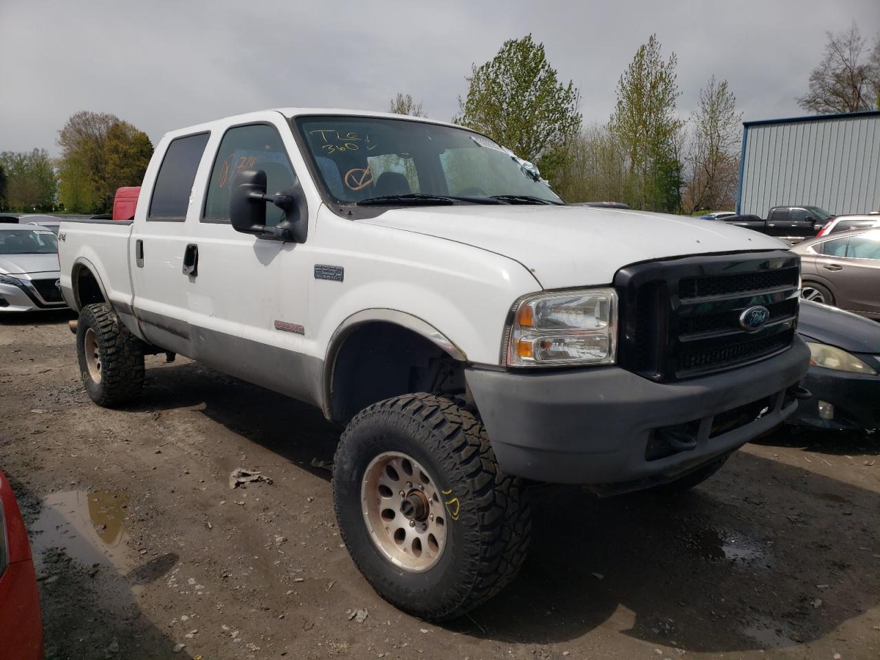 FORD F250 SUPER 2004 with VIN 1FTNW21P14EB80562 - Photo from auction