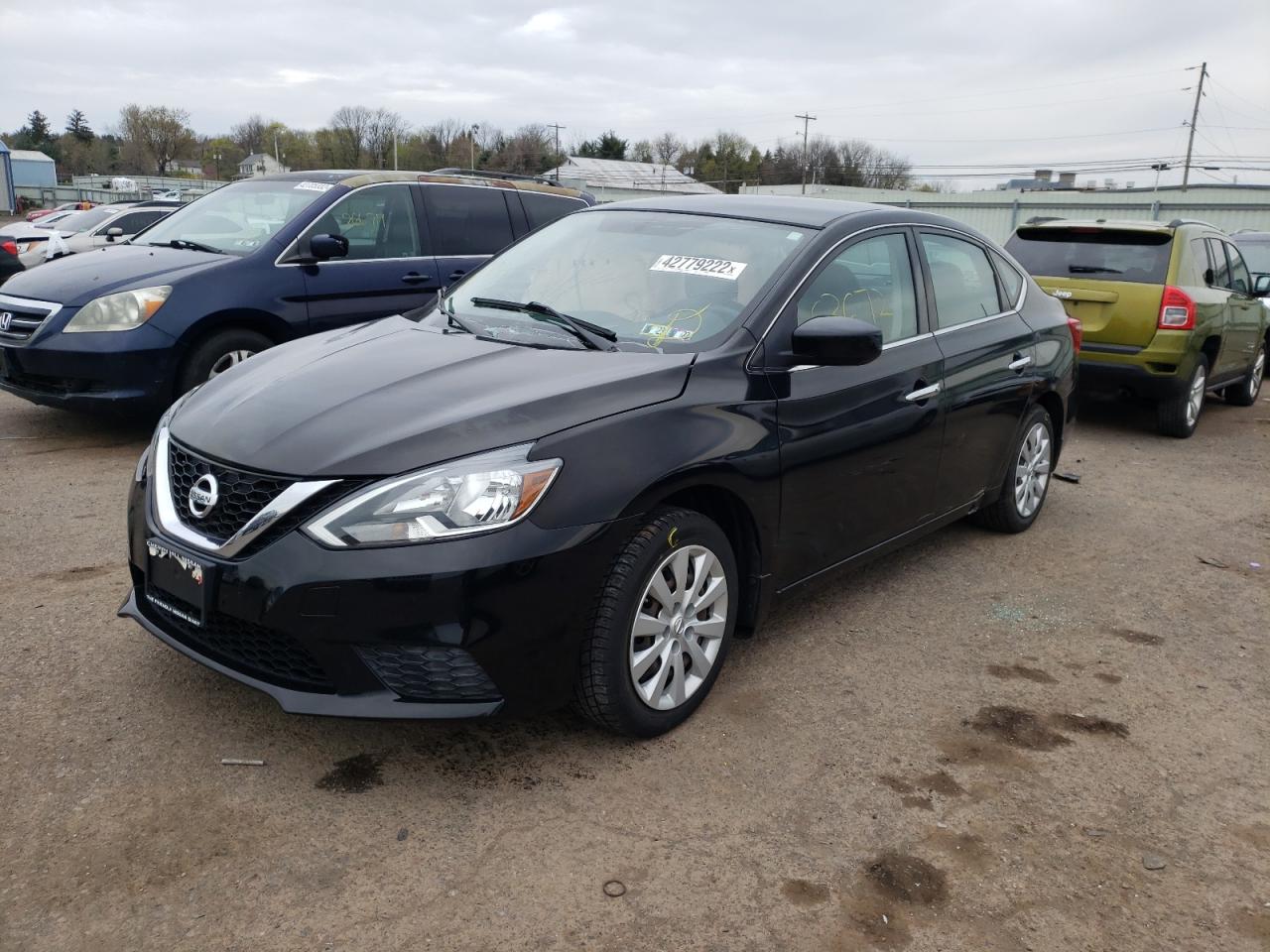 Photo 2 from auction – 2016 NISSAN SENTRA S with VIN 3N1AB7AP2GL655019