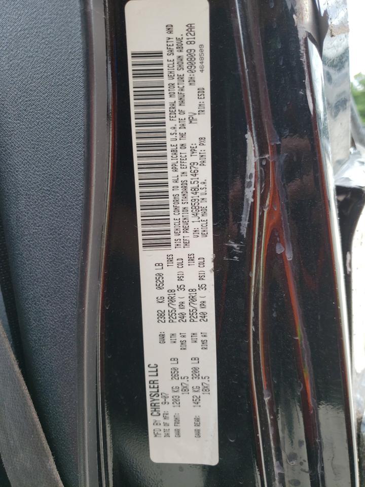 Photo 10 from auction – 2008 JEEP WRANGLER U with VIN 1J4GB59148L514679