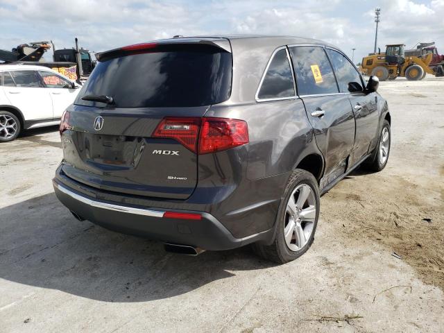 Photo 4 from auction – 2012 ACURA MDX TECHNO with VIN 2HNYD2H39CH515929