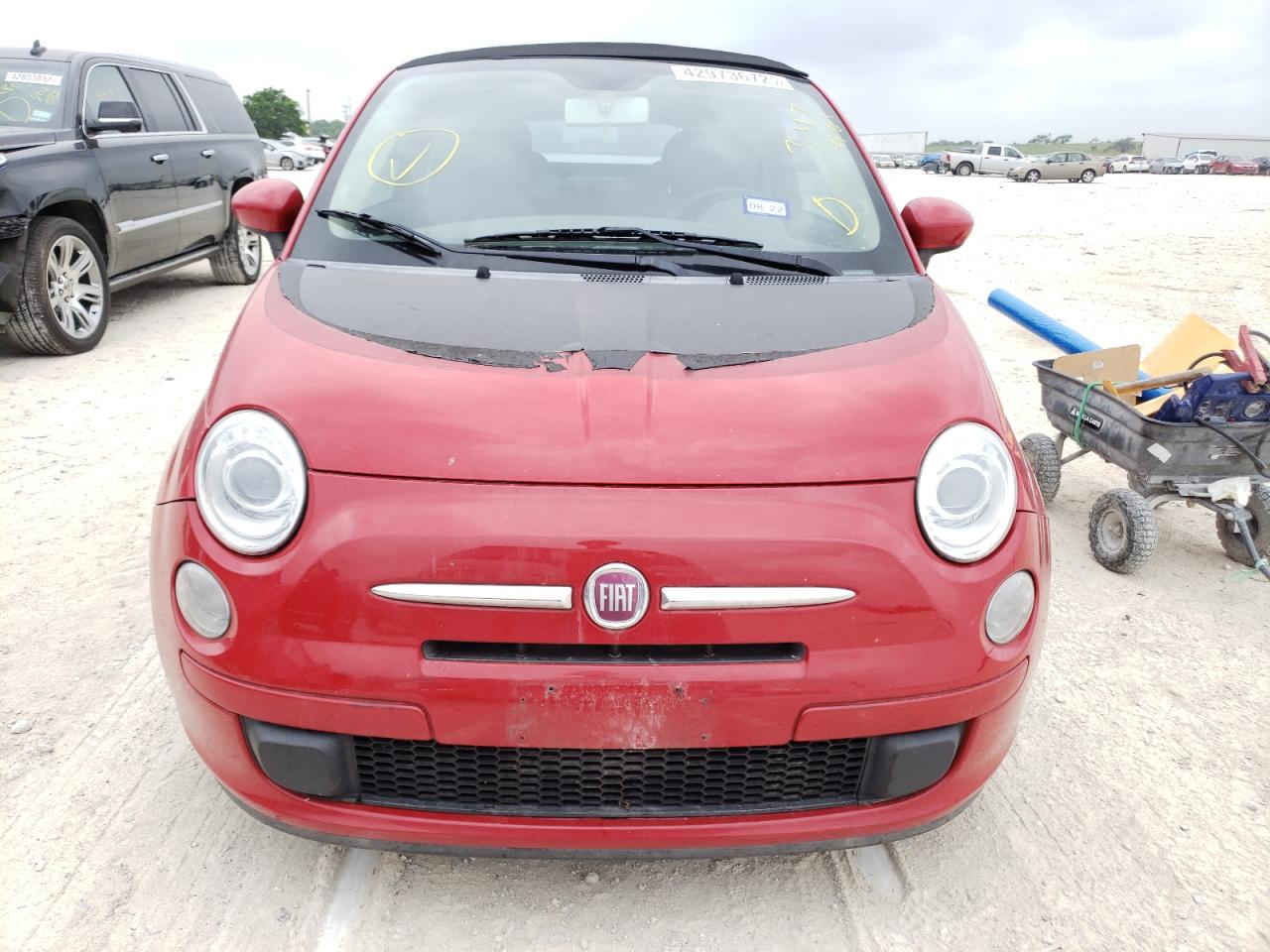 Photo 9 from auction – 2012 FIAT 500 POP with VIN 3C3CFFDR9CT347961