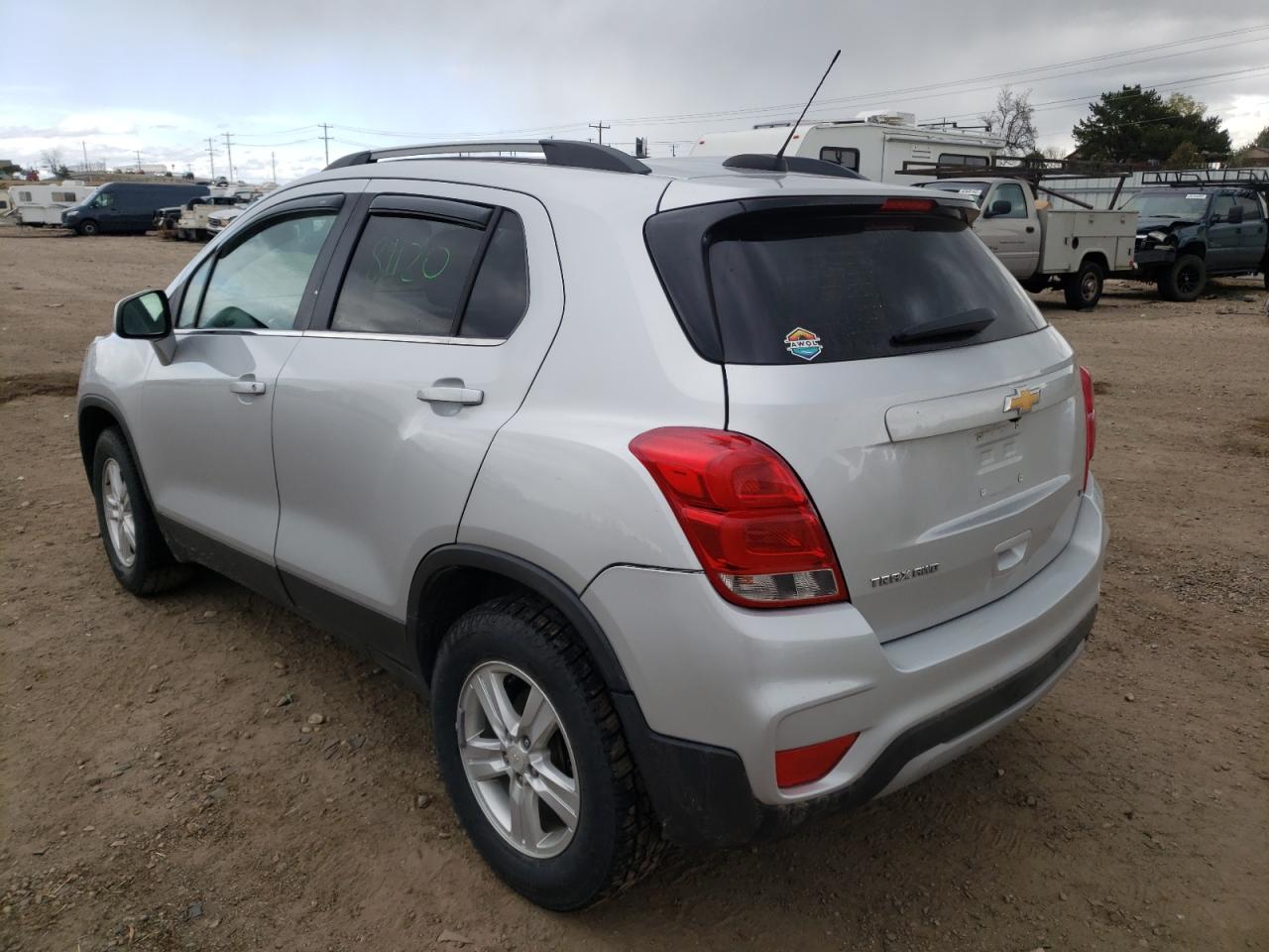Photo 3 from auction – 2017 CHEVROLET TRAX 1LT with VIN 3GNCJPSBXHL145912