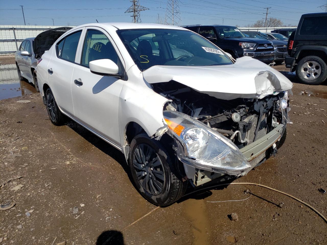 Photo 1 from auction – 2017 NISSAN VERSA S with VIN 3N1CN7AP6HL851711