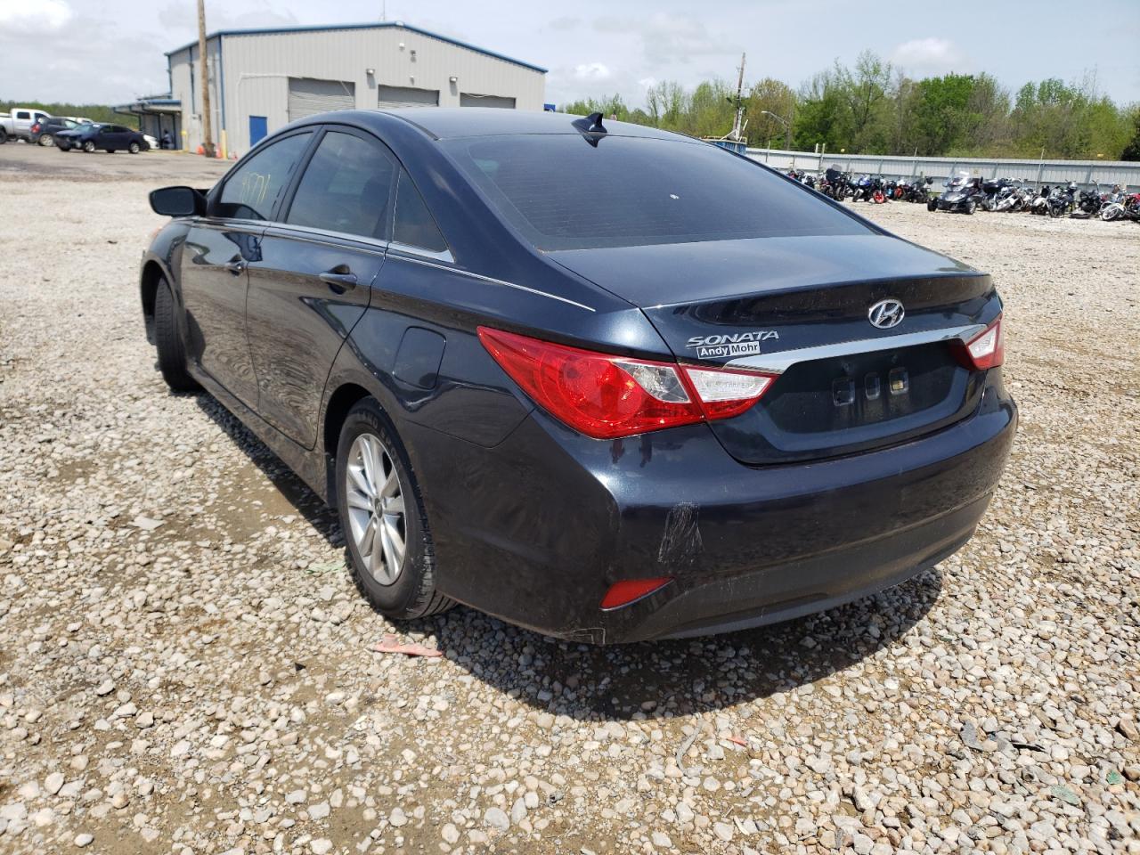 Photo 3 from auction – 2014 HYUNDAI SONATA GLS with VIN 5NPEB4AC5EH861300