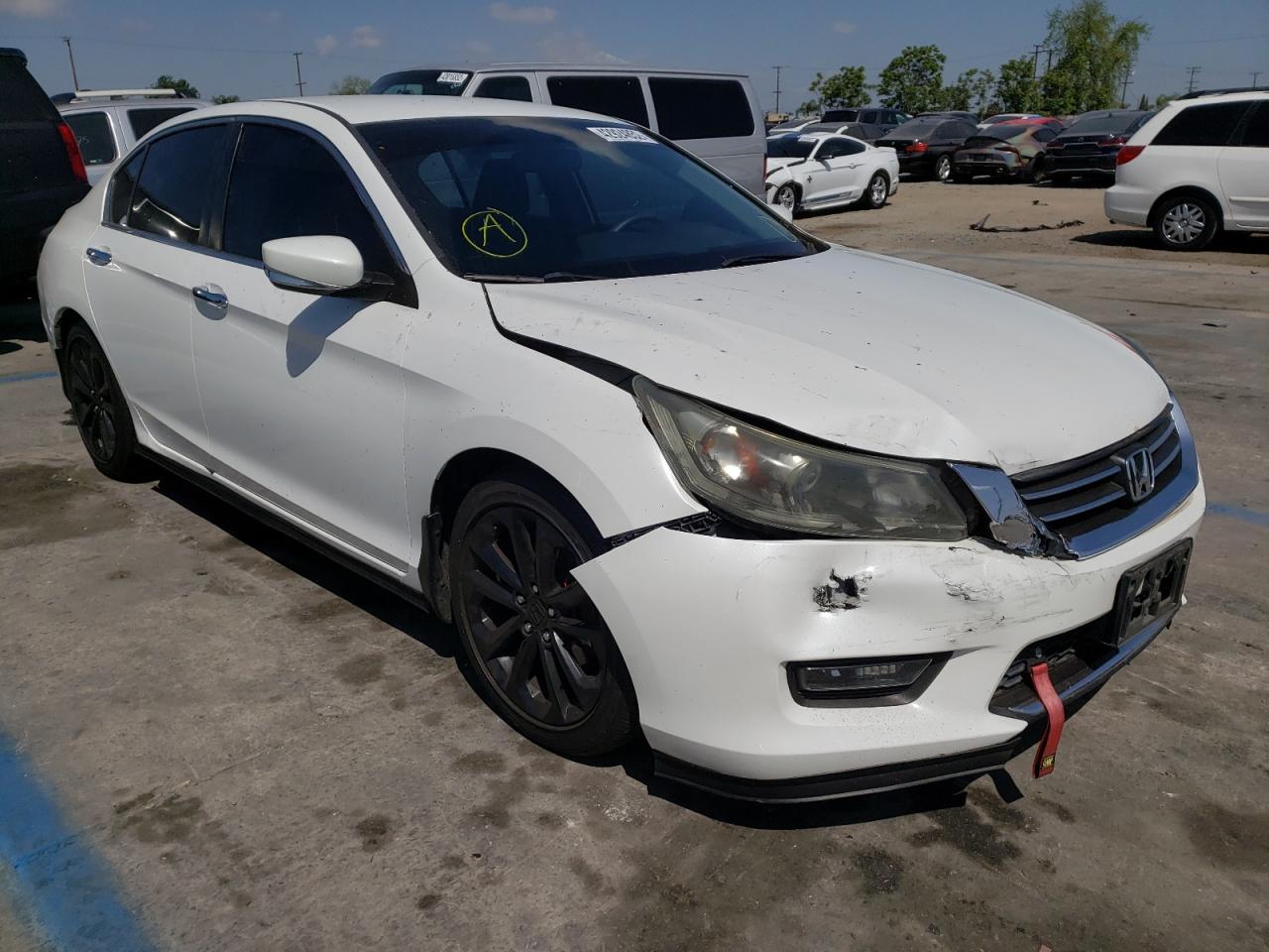 HONDA ACCORD SPO 2015 with VIN 1HGCR2F53FA241301 - Photo from auction
