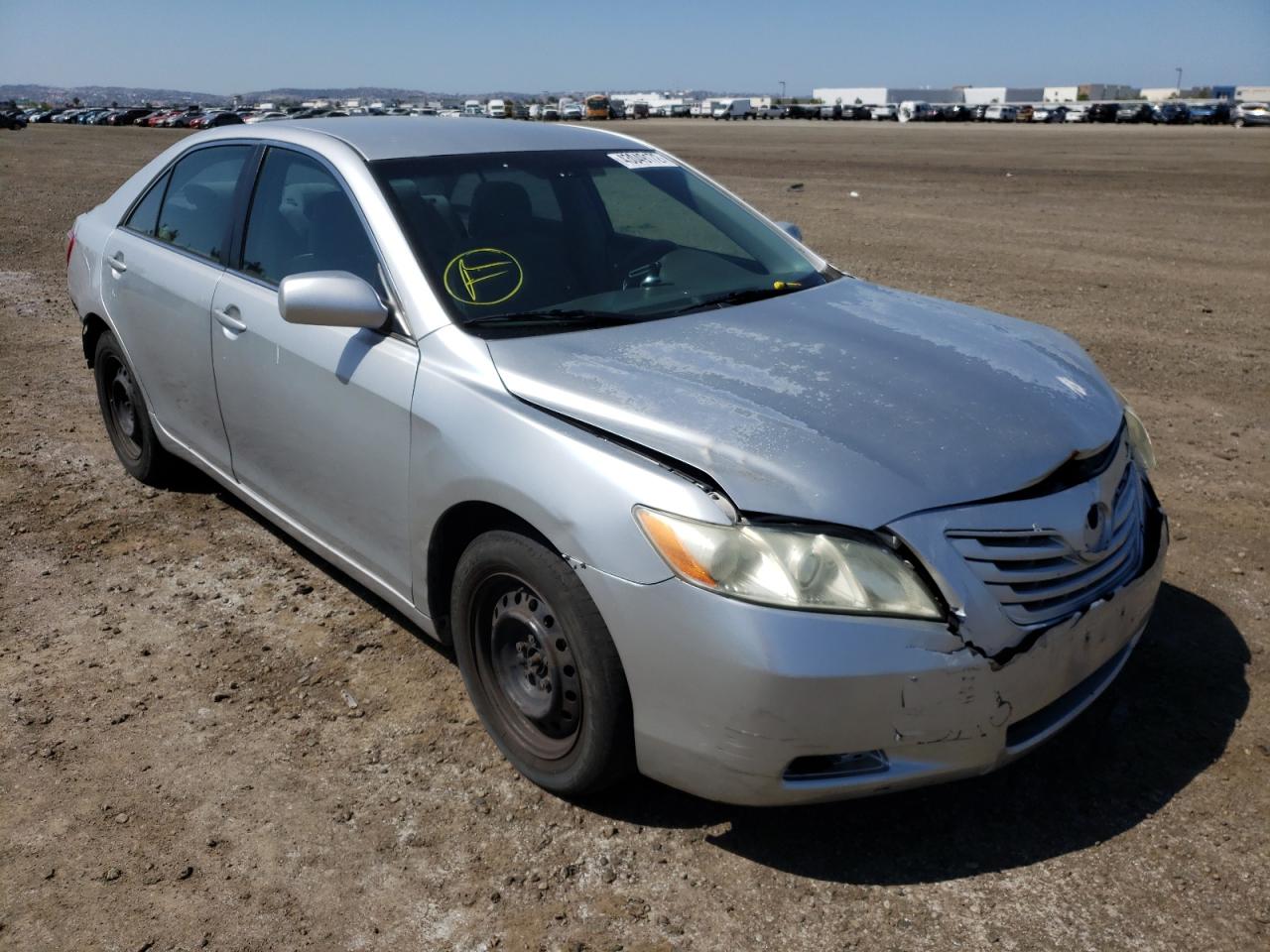 TOYOTA CAMRY CE 2007 with VIN 4T1BE46K07U184834 - Photo from auction